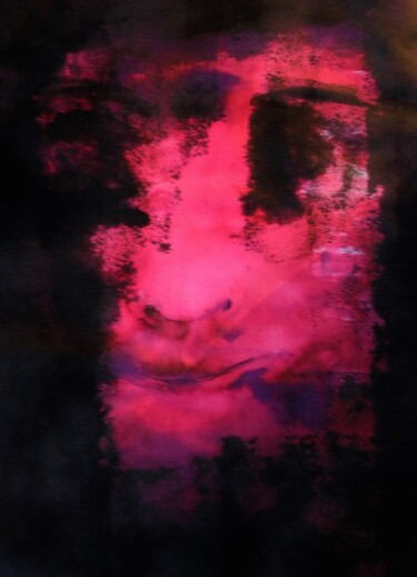 Peinture intitulée "au crépuscule" par Francisco Mendes, Œuvre d'art originale, Encre