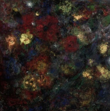 Malerei mit dem Titel "juste quelque fleurs" von Francisco Mendes, Original-Kunstwerk, Tinte