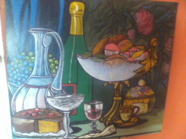 Pintura titulada "Las Delicias de La…" por Francisco Pereira, Obra de arte original, Oleo