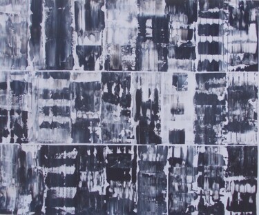 Pintura titulada "Abstract #02" por Francisco Santos, Obra de arte original, Acrílico Montado en Bastidor de camilla de made…