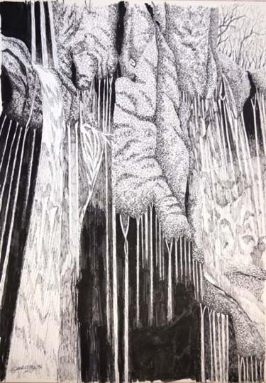 Drawing titled "Nacimiento del Río…" by Francisco Guerra, Original Artwork, Other