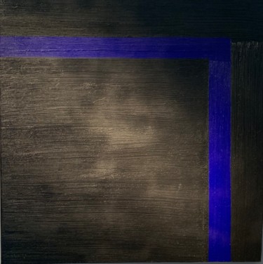 Painting titled ""bleu"" by Franck.A, Original Artwork, Acrylic