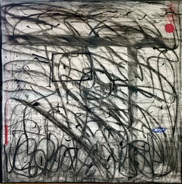 Painting titled "« 2020 l’odyssée de…" by Franck.A, Original Artwork, Acrylic