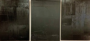 Ζωγραφική με τίτλο "« Back to Black «" από Franck.A, Αυθεντικά έργα τέχνης, Ακρυλικό