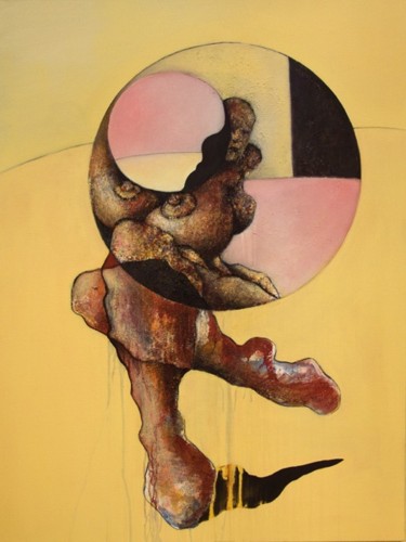Peinture intitulée "Mystirose" par Franck Benoualid, Œuvre d'art originale