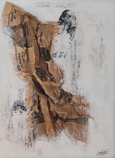 Peinture intitulée "Mémoire vivante" par Franck Laruelle, Œuvre d'art originale, Acrylique Monté sur Châssis en bois
