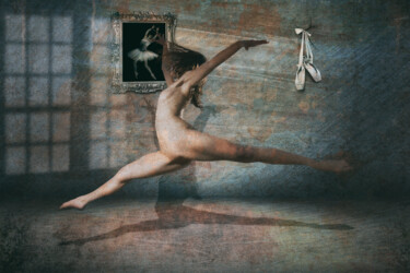 Arts numériques intitulée "La salle de danse" par Franck Rozet, Œuvre d'art originale, Photo montage Monté sur Aluminium