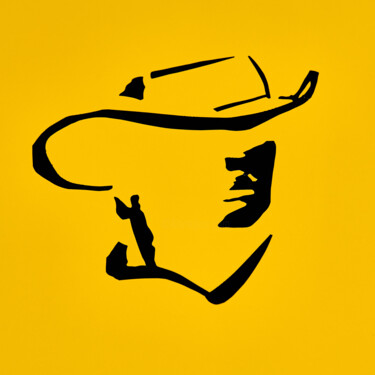 Fotografía titulada "cowboy" por Franck Sanyas, Obra de arte original, Fotografía digital