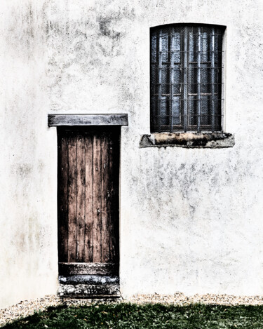 Photography titled "Porte 01" by Franck Sanyas, Original Artwork, Digital Photography