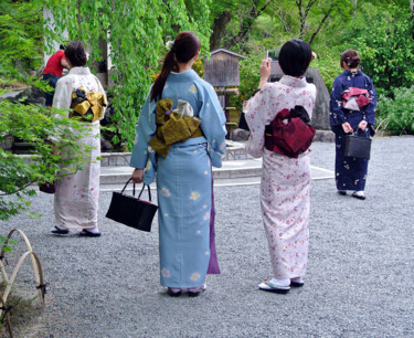 Fotografie mit dem Titel "Kyoto Tenriu-ji" von Franck Sanz, Original-Kunstwerk, Nicht bearbeitete Fotografie