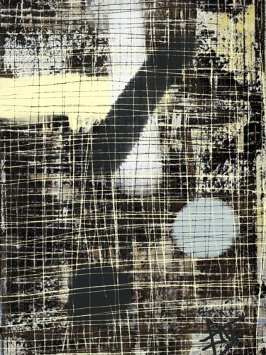 Arts numériques intitulée "derriere-le-rideau.…" par Franck Vidal, Œuvre d'art originale, Peinture numérique