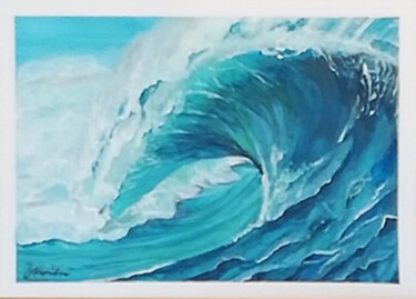 Painting titled "SWELL" by Shlomit Levi, Original Artwork, Acrylic