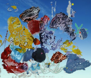 Arte digital titulada "palette 1" por Franck Werner, Obra de arte original, Acrílico