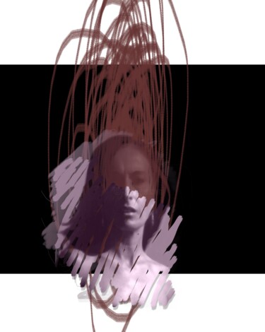 Digitale Kunst mit dem Titel "Le tue labbra" von Franco Policastro, Original-Kunstwerk, Fotomontage