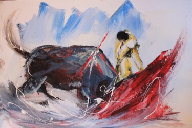 Pittura intitolato "Velato" da Franco Policastro, Opera d'arte originale, Acrilico