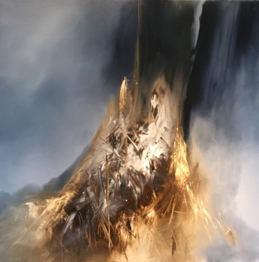 Картина под названием "Olympe" - François Benoit-Lison, Подлинное произведение искусства, Масло