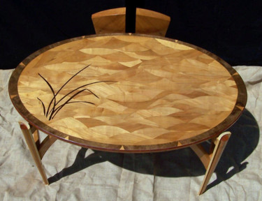 Design intitulée "table-a-ecrire.jpg" par Lck, Œuvre d'art originale
