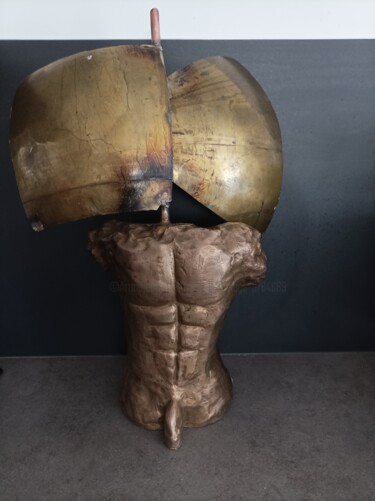 Escultura titulada "MARIN PERDU" por François Delage, Obra de arte original, Bronce
