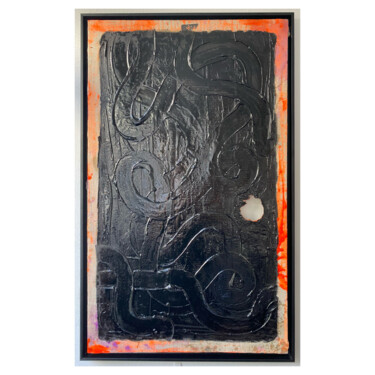 Painting titled "Les chemins de la v…" by François Farcy, Original Artwork, Acrylic Mounted on Wood Stretcher frame