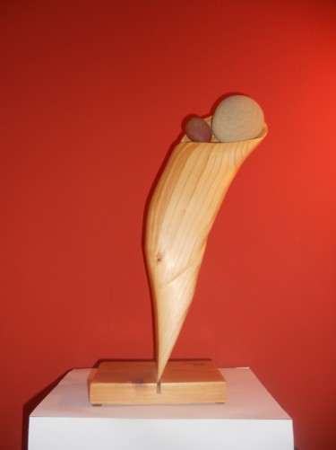 Sculpture intitulée "MATERNITE" par François Forré, Œuvre d'art originale