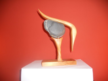 Sculpture intitulée "A L'AFFÛT" par François Forré, Œuvre d'art originale