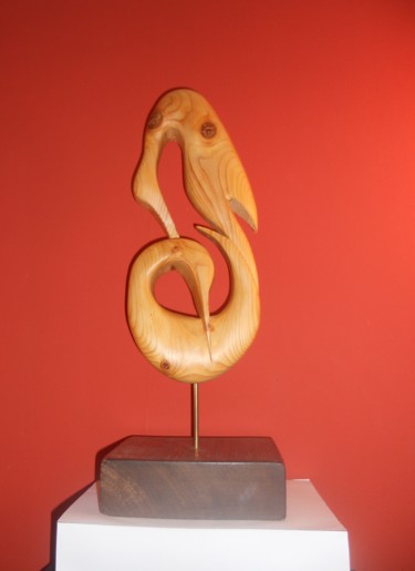 Sculpture intitulée "PROTECTION" par François Forré, Œuvre d'art originale