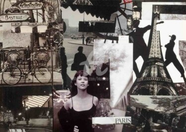 Arts numériques intitulée "Paris" par François Géal, Œuvre d'art originale, Photo montage