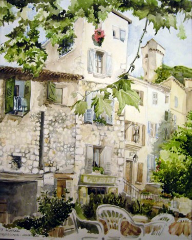 Painting titled "castellane.jpg" by François Kunze, Original Artwork