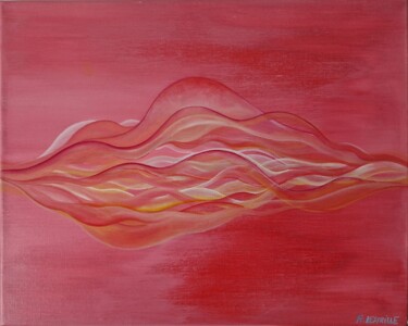 Painting titled "AISANCE" by François Lestrille, Original Artwork, Acrylic Mounted on Wood Stretcher frame