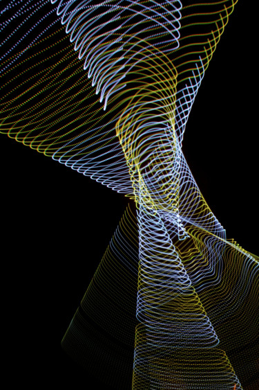 Photographie intitulée "Fluctuations quanti…" par François Tondeur, Œuvre d'art originale, Light Painting