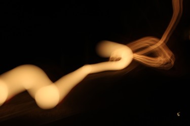 Photographie intitulée "L'attachement (The…" par François Tondeur, Œuvre d'art originale, Light Painting