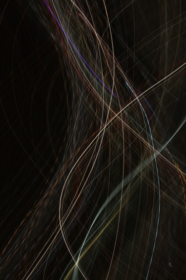 Photography titled "Egrégore" by François Tondeur, Original Artwork, Light Painting