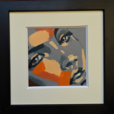 Peinture intitulée "Désir. Œuvre encadr…" par Francois Xavier Vaudeleau, Œuvre d'art originale, Acrylique