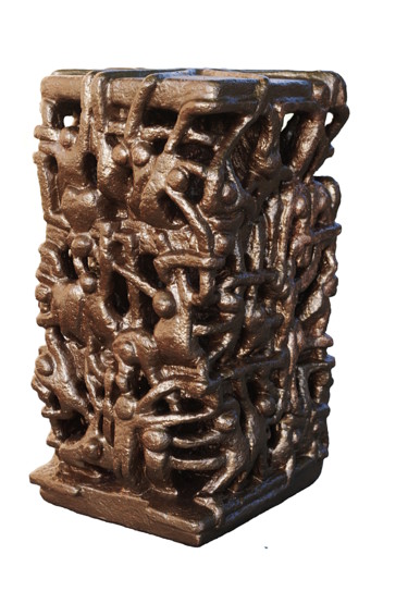 Skulptur mit dem Titel "scene-de-vents-le-c…" von François Thomas, Original-Kunstwerk, Andere