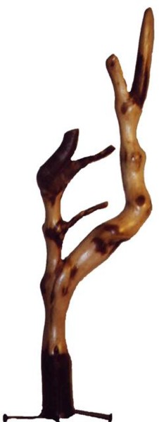 Sculpture intitulée "Danseur" par François Thomas, Œuvre d'art originale, Bois
