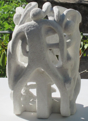 Sculpture intitulée "Porteur de monde" par François Thomas, Œuvre d'art originale, Autre