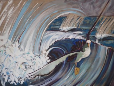 绘画 标题为“Albatros” 由François Carage, 原创艺术品, 丙烯
