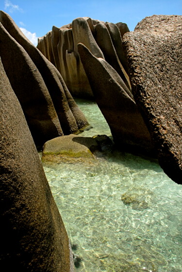 Photography titled "la digue 1" by François Carage, Original Artwork, Non Manipulated Photography