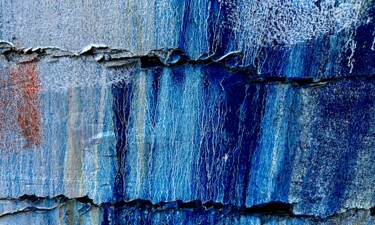 Photography titled "bleu" by François Carage, Original Artwork, Non Manipulated Photography