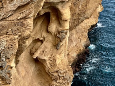 Fotografia intitolato "beachrock" da François Carage, Opera d'arte originale, Fotografia non manipolata