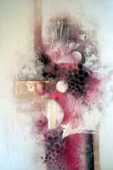 Peinture intitulée "VERS UN AUTRE MONDE" par Françoise Pharisien, Œuvre d'art originale, Acrylique
