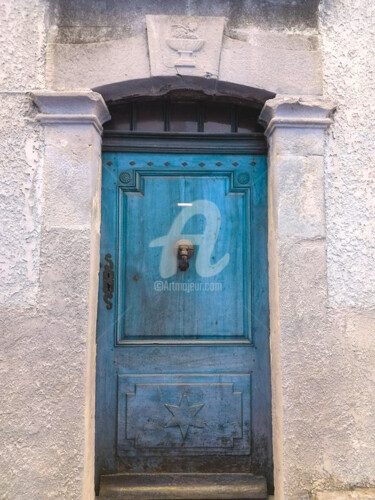Photographie intitulée "La porte de Marthe2" par Françoise Aubert-Moreau, Œuvre d'art originale, Photographie manipulée