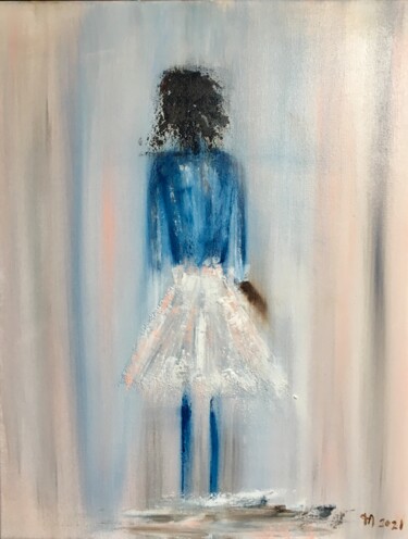 Painting titled "Séraphine" by Françoise Augustine, Original Artwork, Acrylic