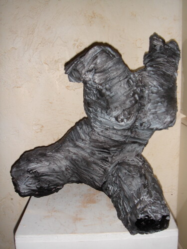 Sculpture intitulée "KOSAMUI" par Françoise Chassonnerie, Œuvre d'art originale, Terre cuite