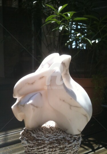 Sculpture titled "Fascination" by Cédo, Original Artwork, Stone