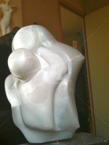 Sculpture titled "Maternité" by Cédo, Original Artwork