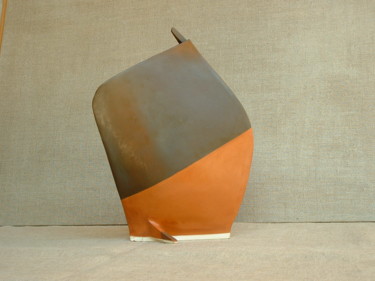 Sculpture intitulée "voilier" par Francoise Favre, Œuvre d'art originale