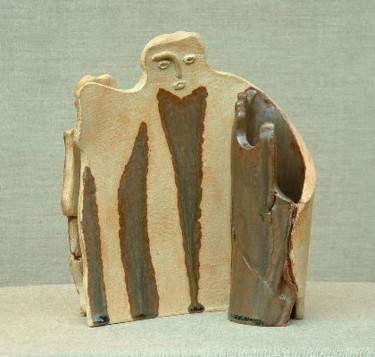 Sculpture titled "Filiation" by Francoise Favre, Original Artwork