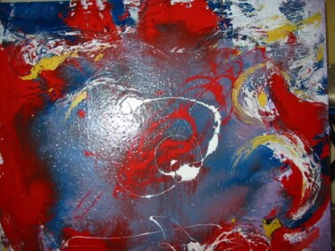 Painting titled "Révolution" by Françoise Haag, Original Artwork