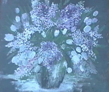 Peinture intitulée "Bouquet" par Françoise Rischmann, Œuvre d'art originale